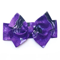 Purple Ursula Head Wrap