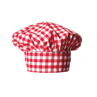 Red Gingham Chef Hat