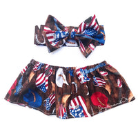 All American Cowgirl Crop Top