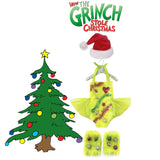 "The Grinch" Christmas Tree Faux Fur Leg Warmers