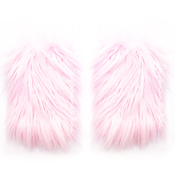 Unicorn Rainbow Faux Fur Leg Warmers – JaydenandOlivia