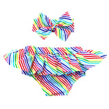 Rainbow Side Stripes Bloomer Skirt