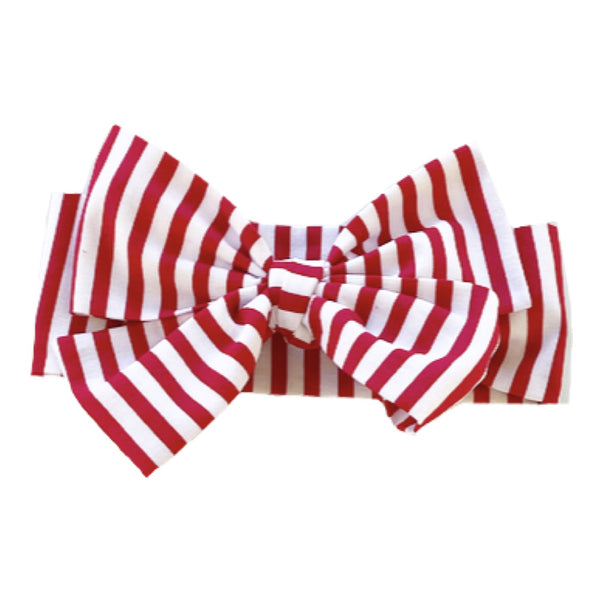 Red Stripes Head Wrap