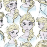 (KIDS) Elsa HEAD Face Mask