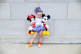 Denim Mickey & Minnie Bloomer Skirt