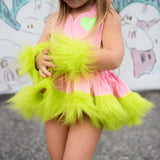 DELUXE Pink Grinch Romper