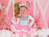 DELUXE BABY PINK Nutcracker + PINK TUTU Romper