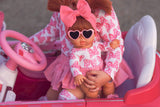 Pink Minnie Bows Top (Child)