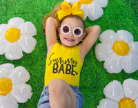 Summer Babe (Yellow Tank)