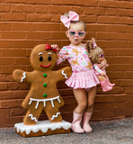 Baby Pink Gingerbread Minikane Leotard