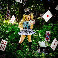 DELUXE Alice in Wonderland inspired Romper