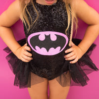 BATGIRL inspired Romper