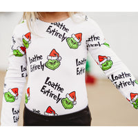 Grinch Loathe Entirely Leotard