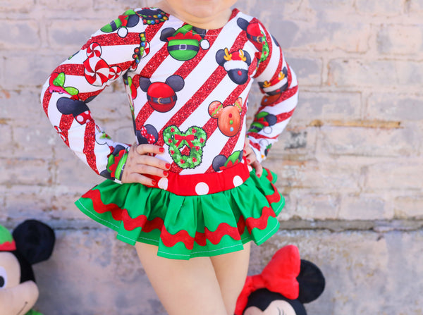 Christmas Icing Bloomer Skirt