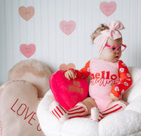 Hello Valentine Long Sleeve Leotard