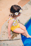 Rubber Ducky Yellow Dots One piece