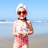 Cherry Gingham One piece