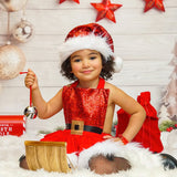 DELUXE Mrs. RED Santa Romper