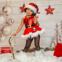 DELUXE Mrs. RED Santa Romper