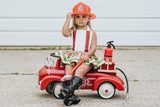 Firefighter inspired Romper
