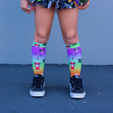 Ombre Mickey Halloween Knee High Socks