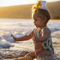 White Pineapple One piece