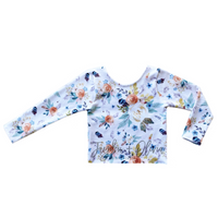 Ivory Autumn Floral Top (Child)