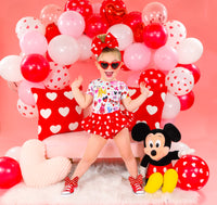 Minnie & Friends VDay Long Sleeve Leotard