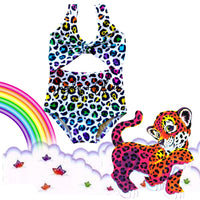 Rainbow Cheetah One piece