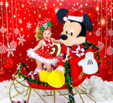 Faux Fur *Limited Edition* MINNIE Christmas Romper