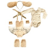 Golden Doodle inspired Romper