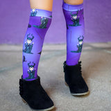 Maleficent Knee High Socks