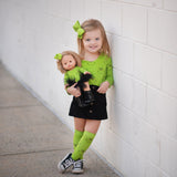 Grinch Green Knee High Socks