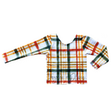 Green Autumn Plaid Top (Child)