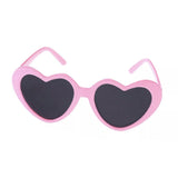 Baby Pink Minikane Heart Shaped Sunglasses
