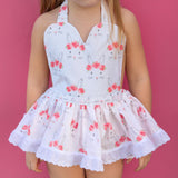Classic White Bunny Face Romper