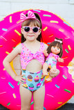 Pink Cupcake MINIKANE Bathing Suit