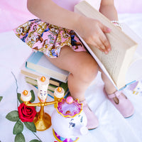 Pink Beauty & the Beast Bloomer Skirt