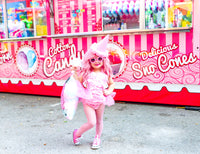 Pink Cotton Candy inspired Romper