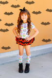 Halloween Cupcake Knee High Socks