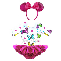 Big Colorful Polka Dot Minnie Bows