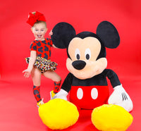 Red & Black Large Mickey Heads