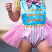 Cotton Candy "Ringmaster" Romper