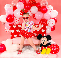 Minnie & Friends VDay Long Sleeve Leotard