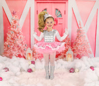 DELUXE BABY PINK Nutcracker + PINK TUTU Romper