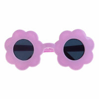 Lavender Minikane Flower Shaped Sunglasses