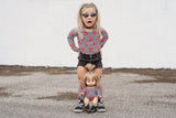 Checkered Rolling Stones Top (Child)