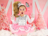 DELUXE BABY PINK Nutcracker + PINK TUTU Romper