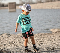 Beach Hunk (Teal)