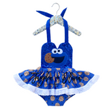 Cookie Monster LOVER Romper